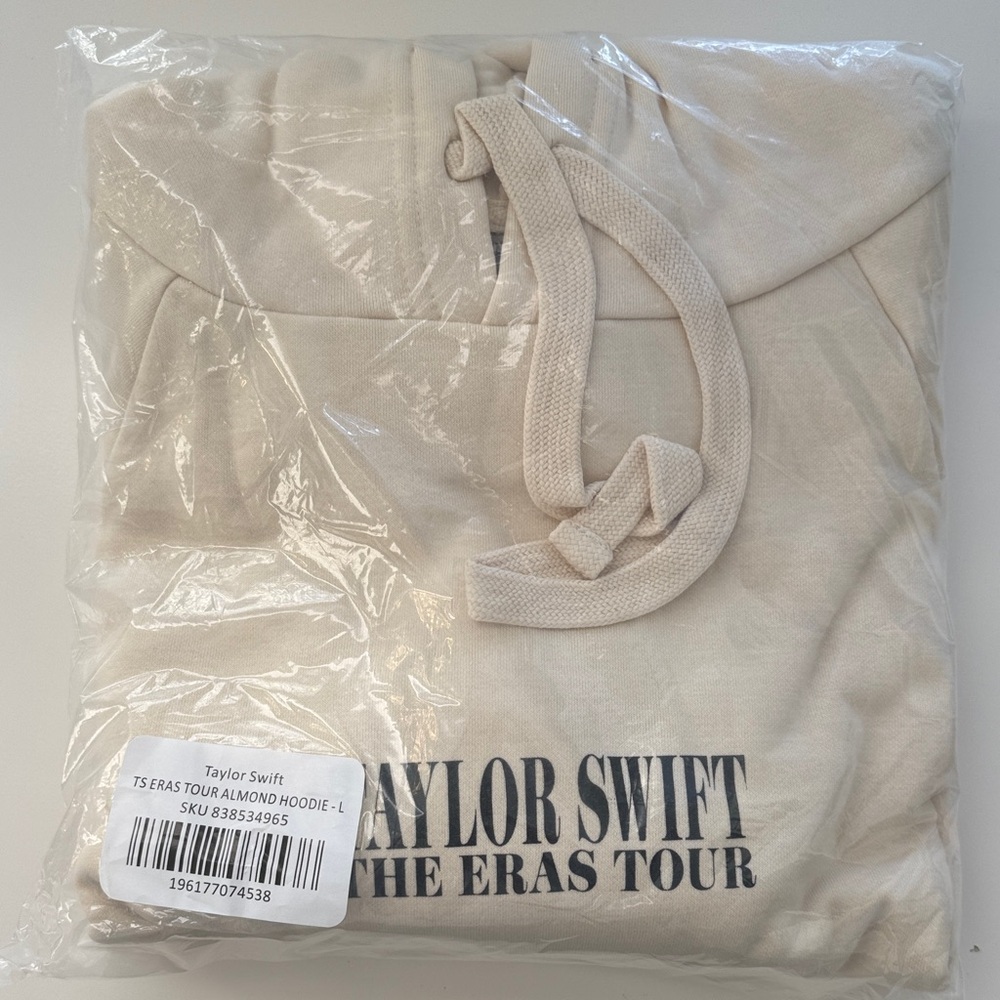 Taylor Swift Almond Hoodie New Unopened Large